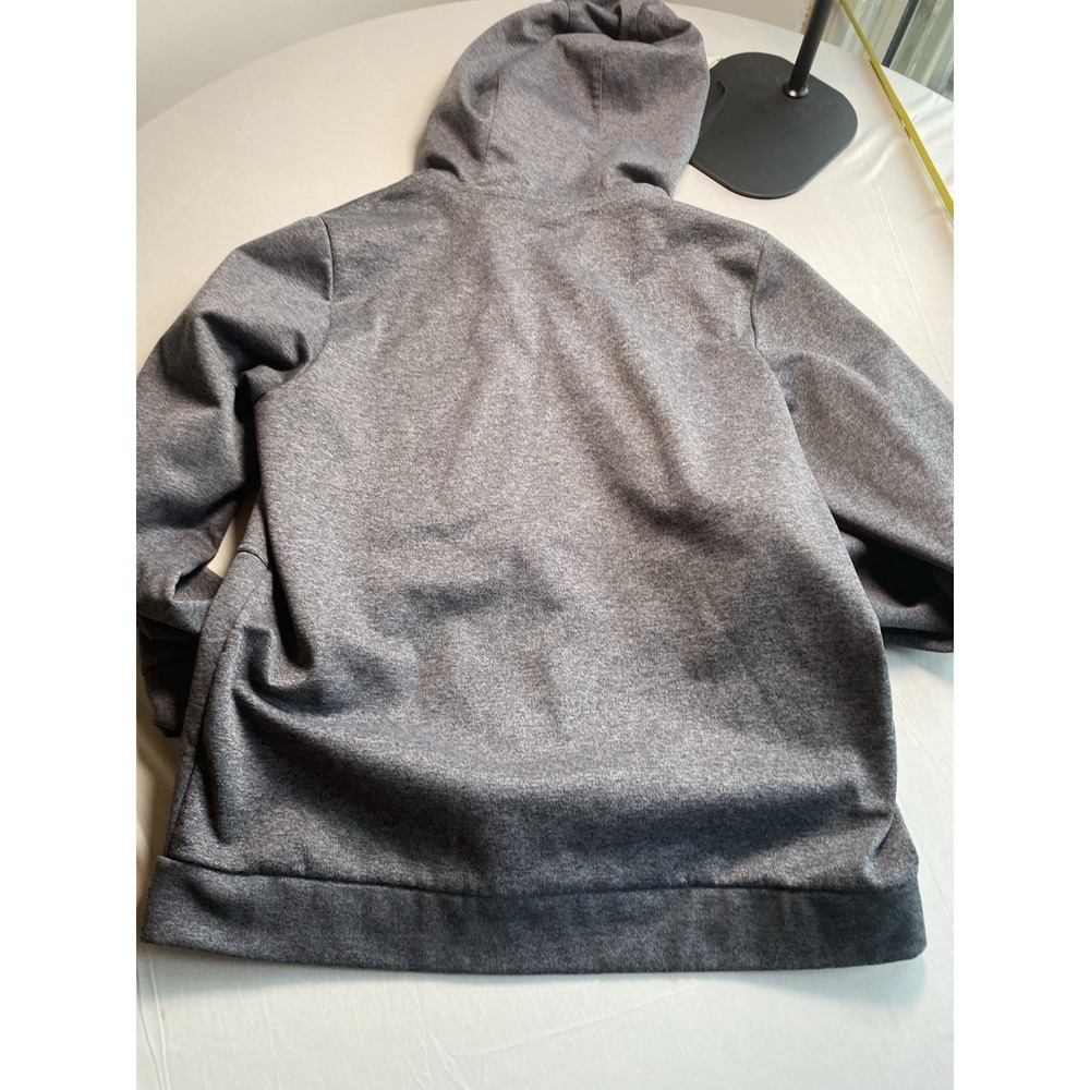 Nike Therma-FIT Men's Full Zip Fleece Hoodie Heather Grey CU6231-071 Size L - Picture 8 of 8